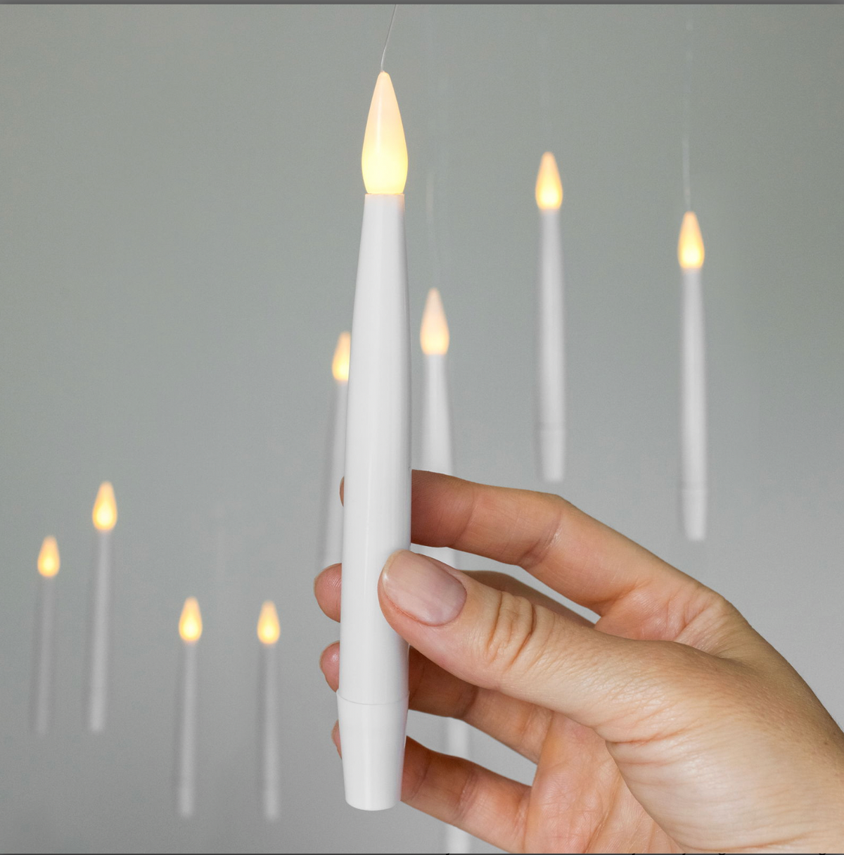 Zwevende LED-lichten - 10-pack