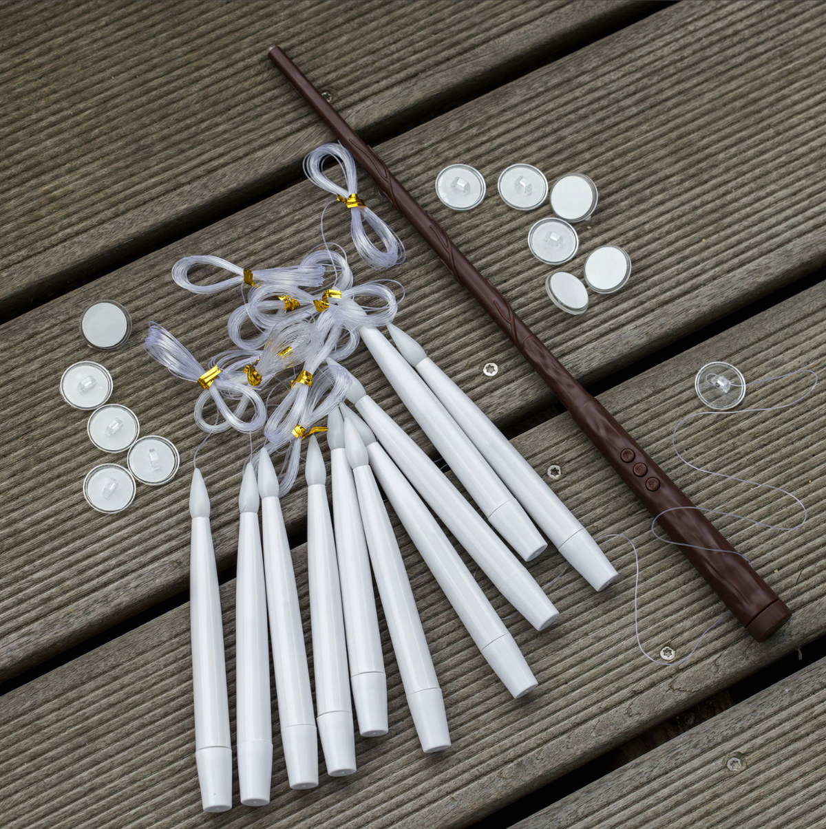 Zwevende LED-lichten - 10-pack