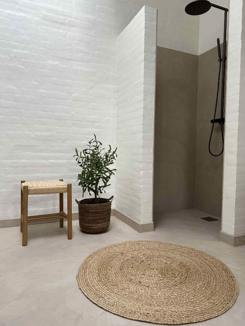Jute vloerkleed - 90cm
