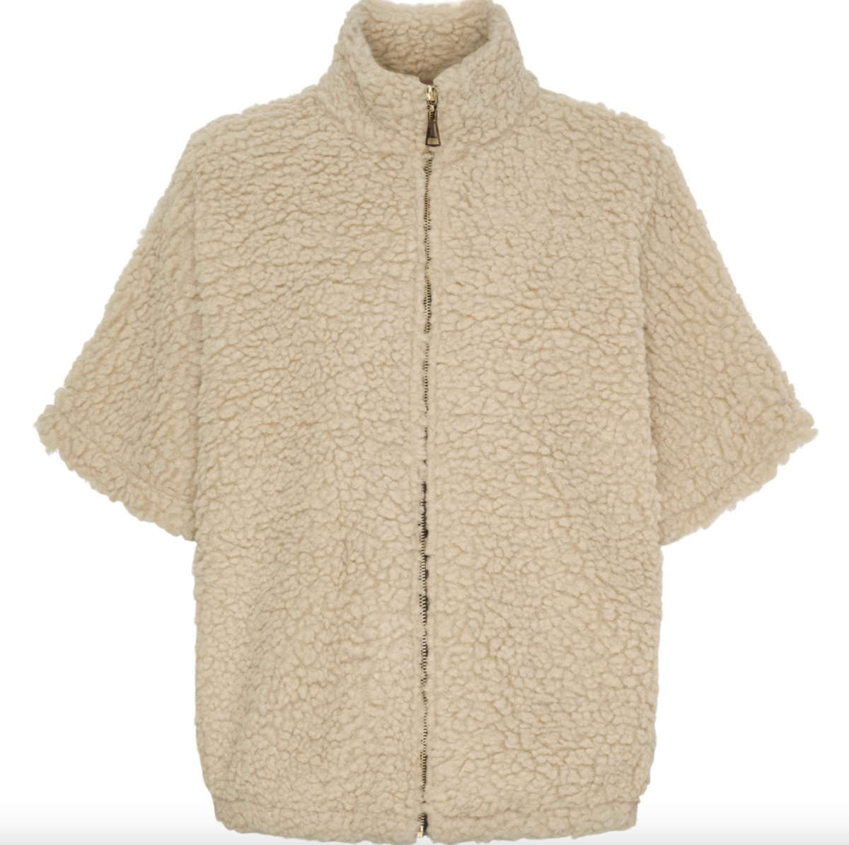 Gilet Teddy beige