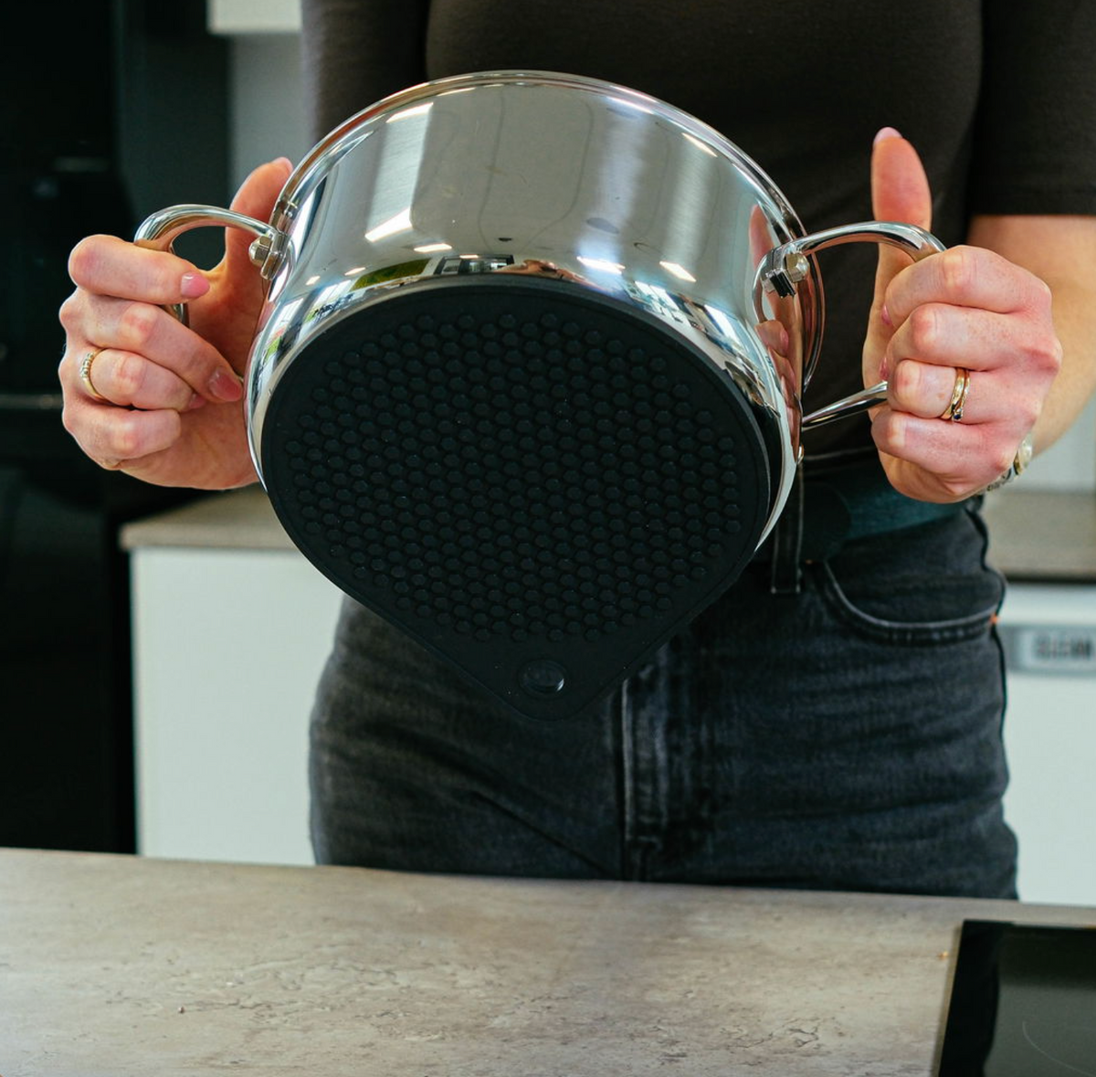 Onderzetter met magneet -1 stuk.