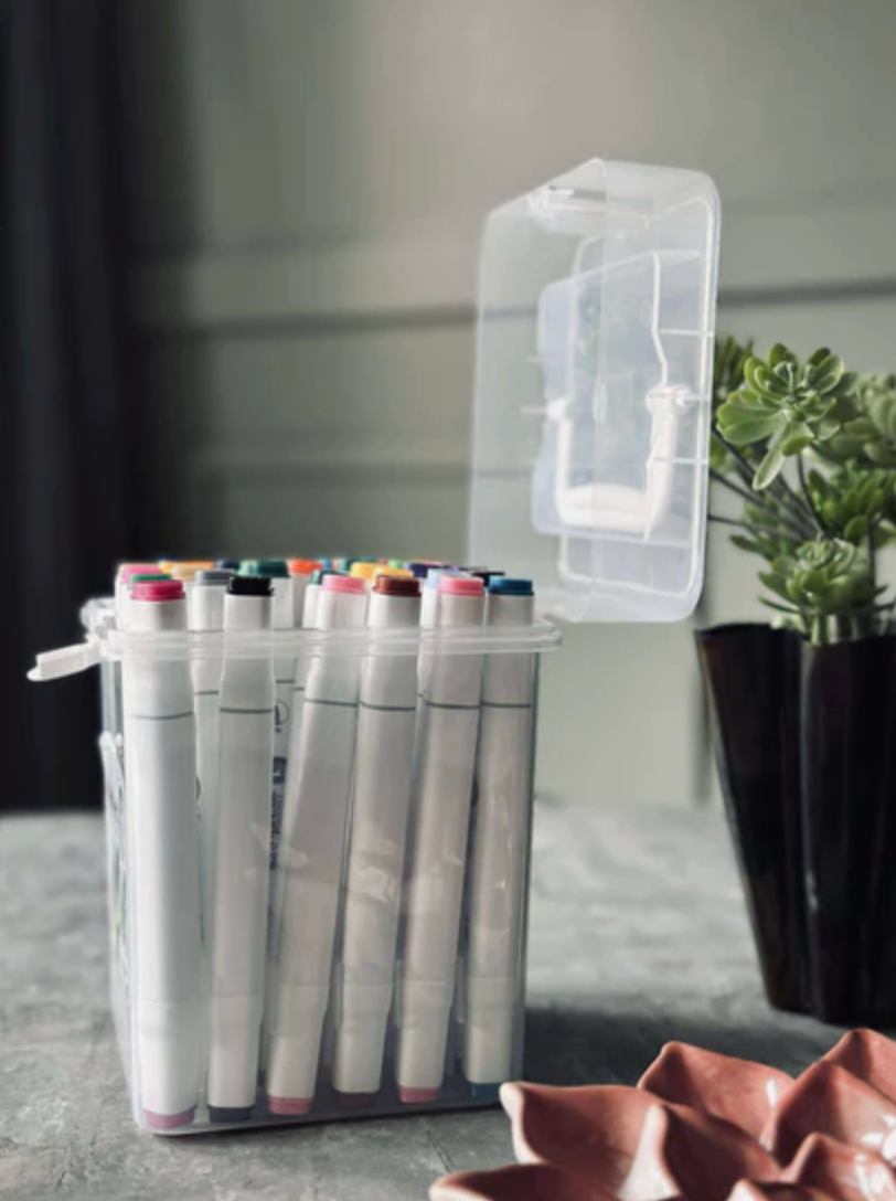 24 dubbele stiften - Op waterbasis twinmarkers