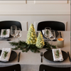 LED-kerstbomen met lichtslinger - 2-pack