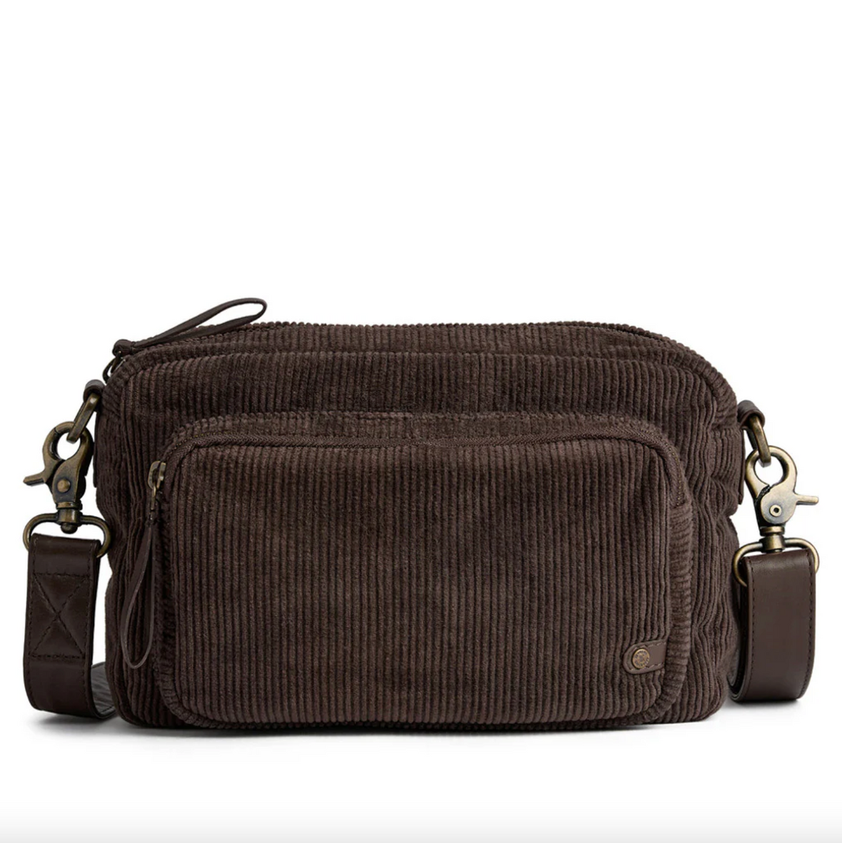 Crossbody Brown fluweel