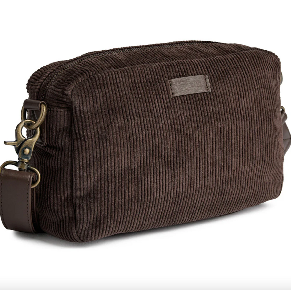 Crossbody Brown fluweel