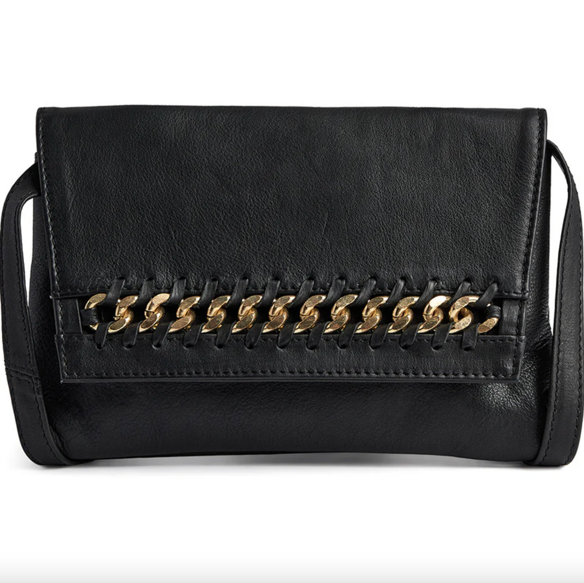 Clutch met gouden ketting - Small