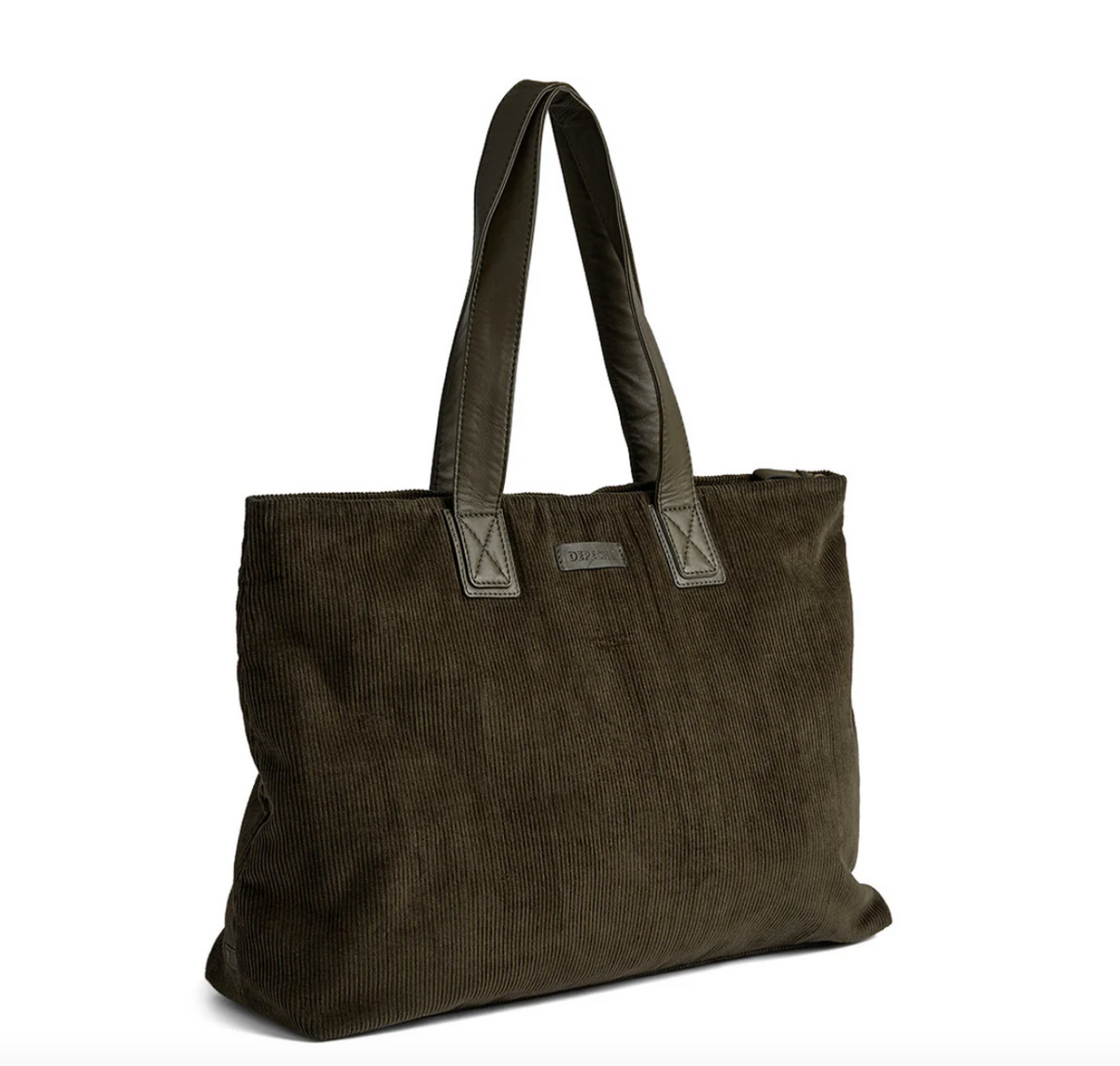 Shopper fluweel - Army