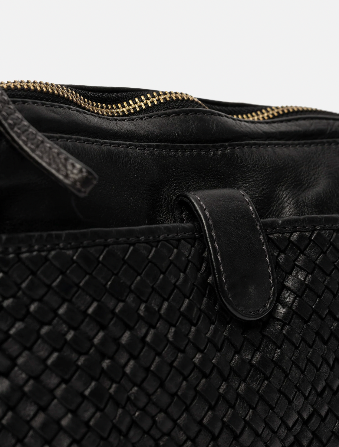 Crossbody Marga - Black leather