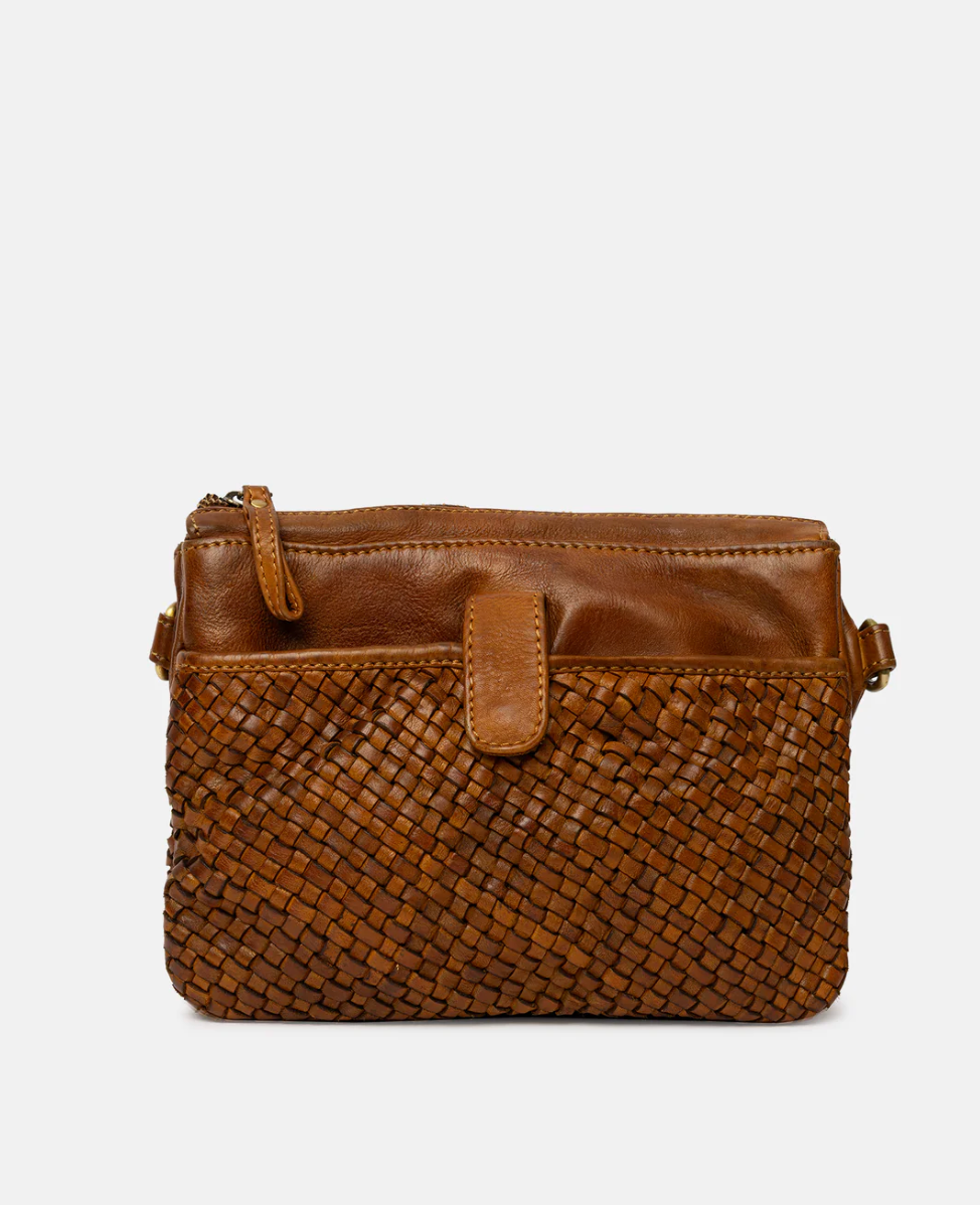 Crossbodytas Marga - Cognac leren