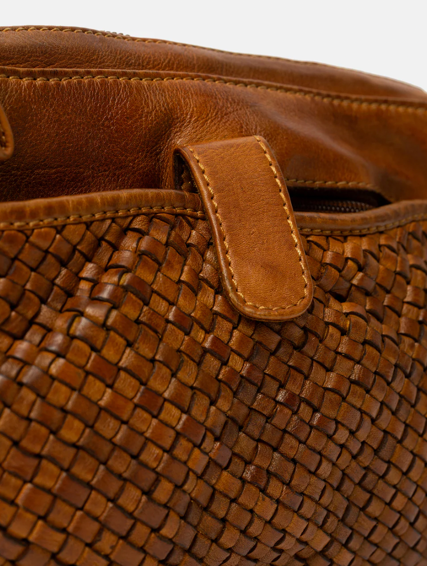 Crossbodytas Marga - Cognac leren