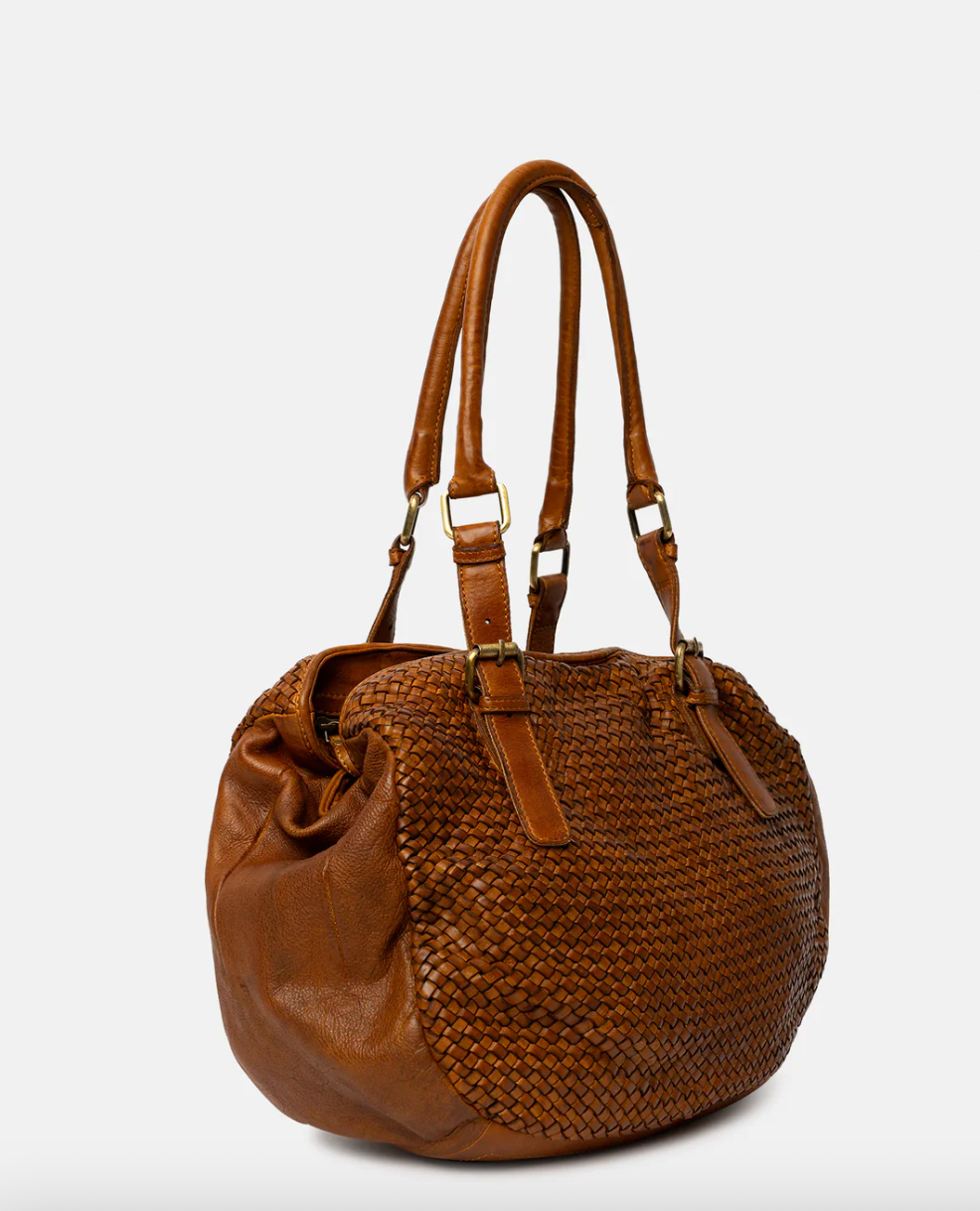 Schoudertas Minea - Cognac