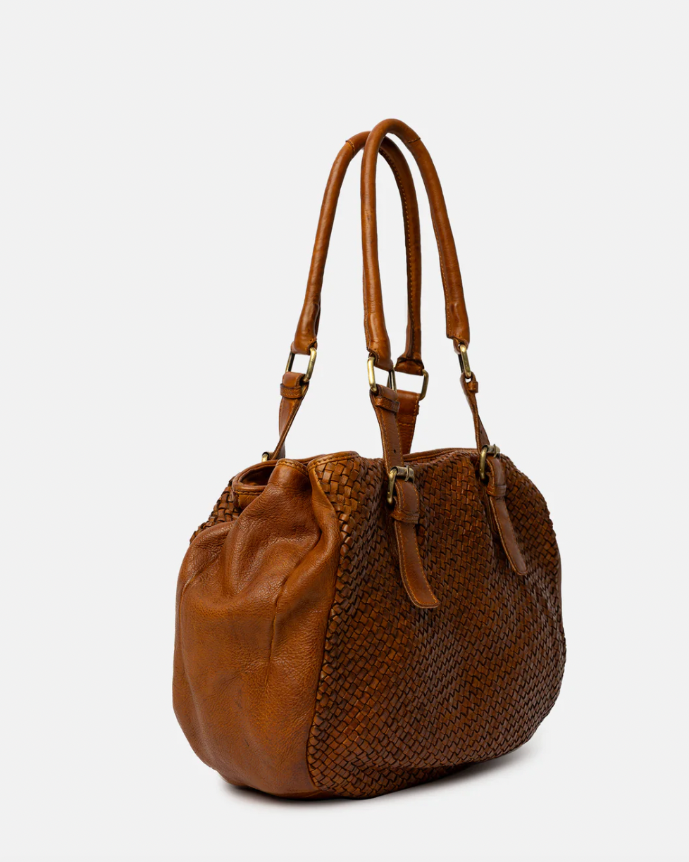 Schoudertas Minea - Cognac