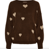 Trui Clover Knit - Moro brown