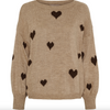 Gebreide Clover Knit - Fango