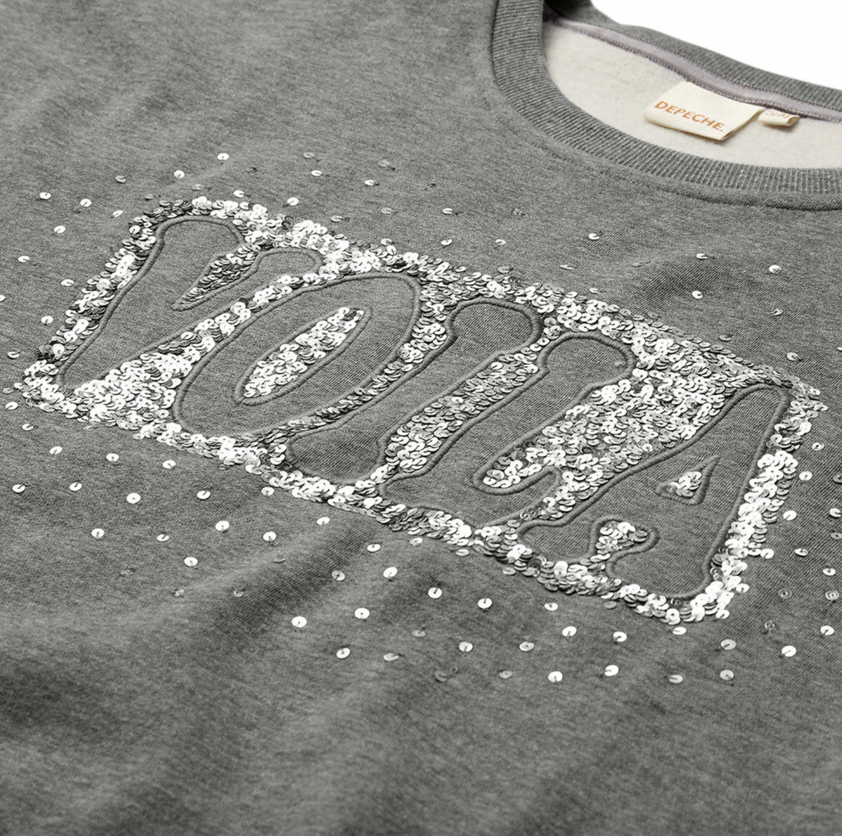 Sweatshirt Oversize - Grey Melange