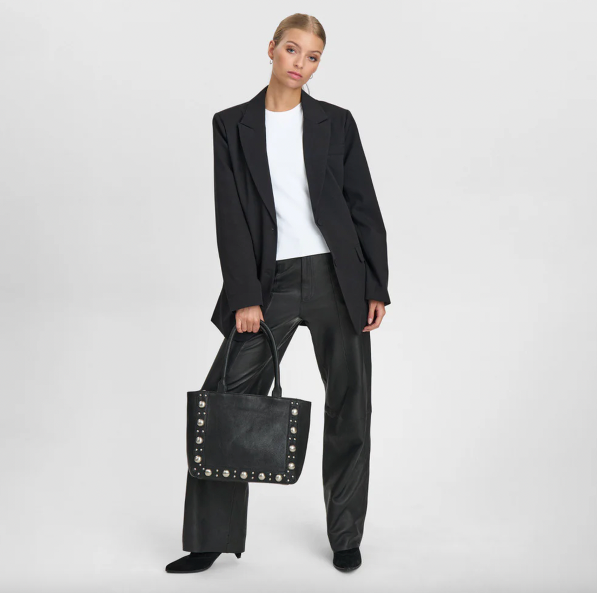 Handtas met studs
