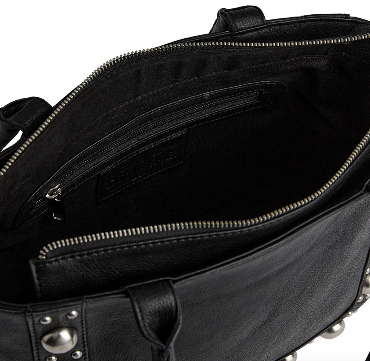 Handtas met studs