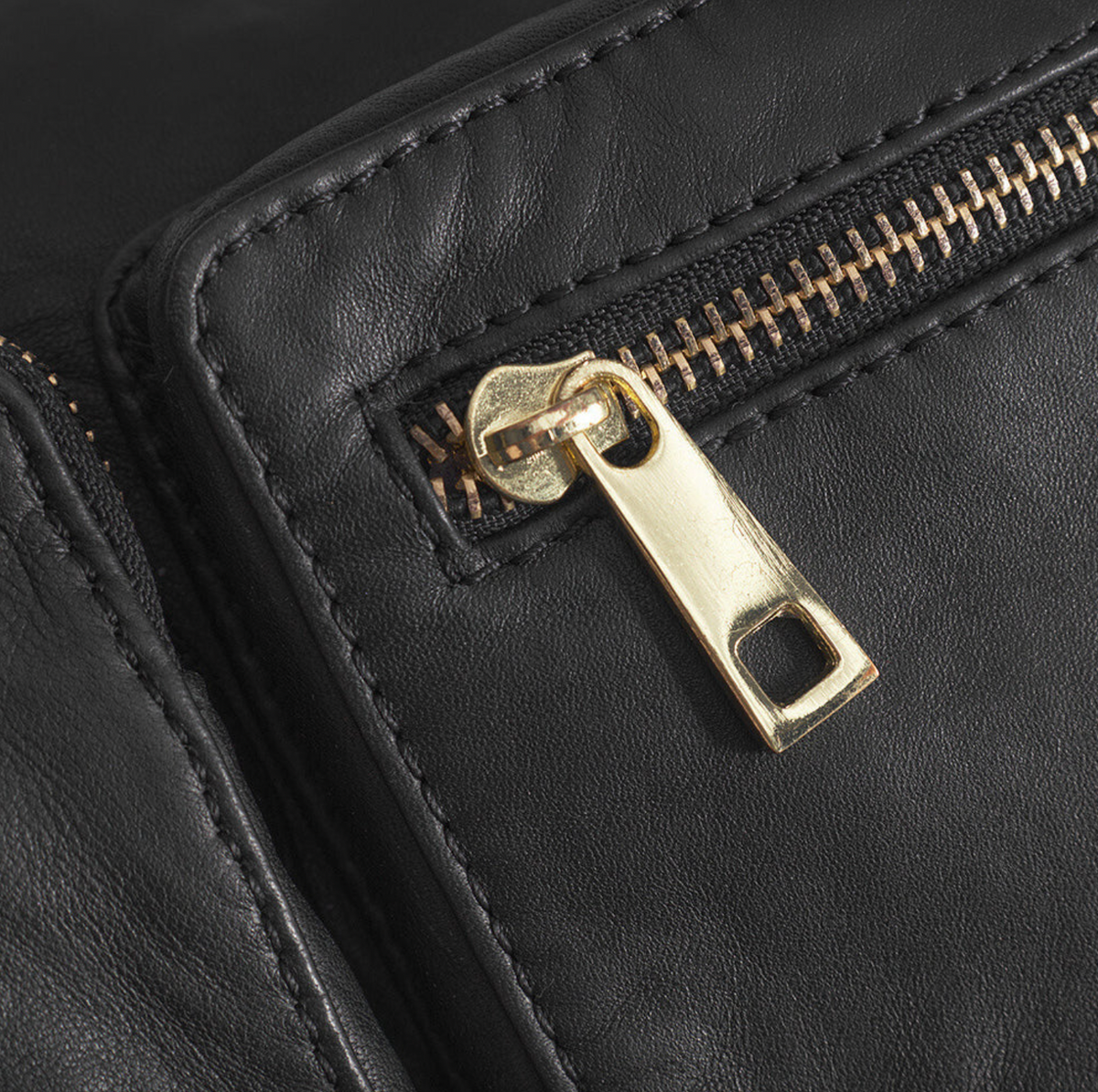 Schoudertas Sienna - Black gold