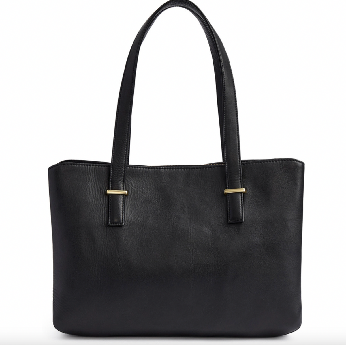 Werktas / shopper - Black leather
