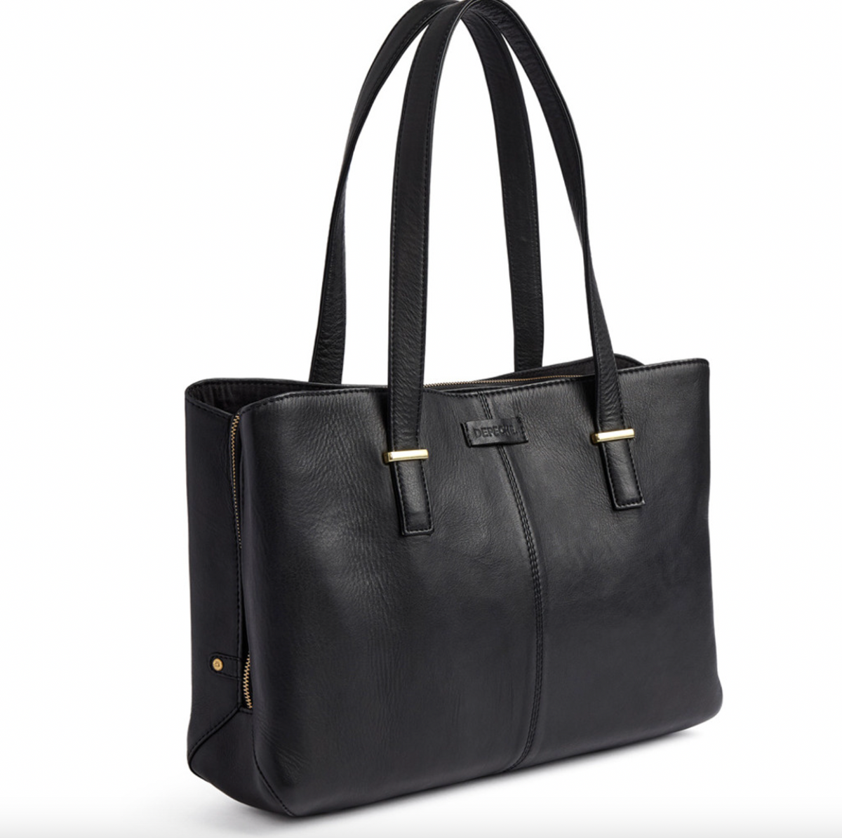 Werktas / shopper - Black leather
