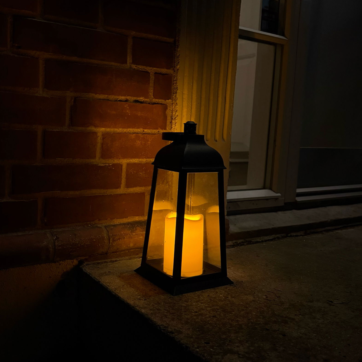 Lantaarn met LED-licht