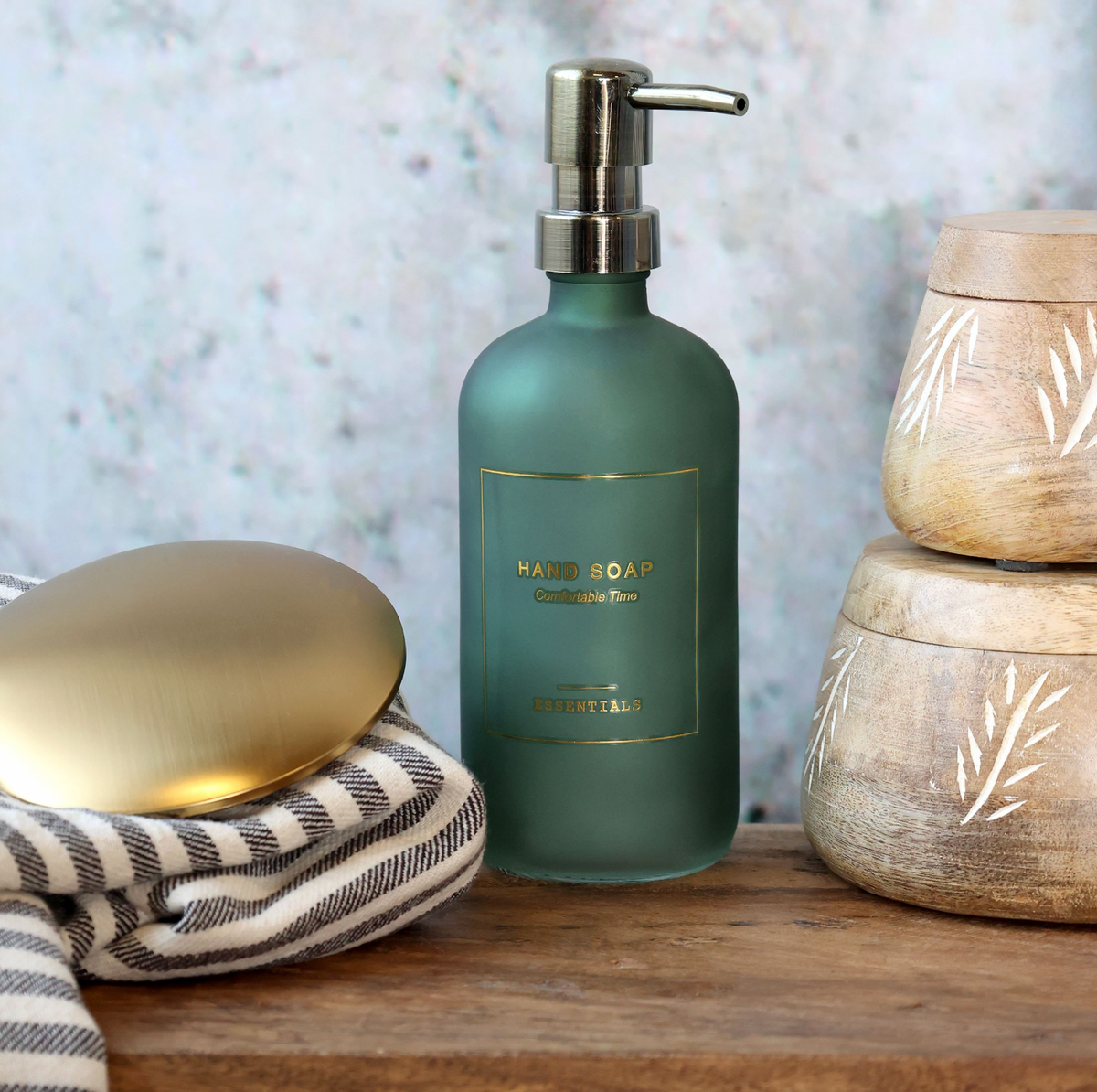 Fles m. pomp - Hand Soap 500 ml - Groen