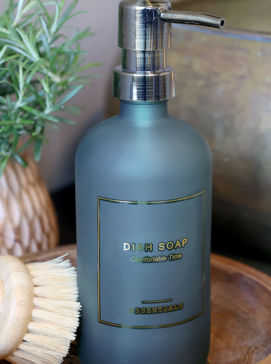 Fles met pomp - Dish Soap 500 ml - Groen