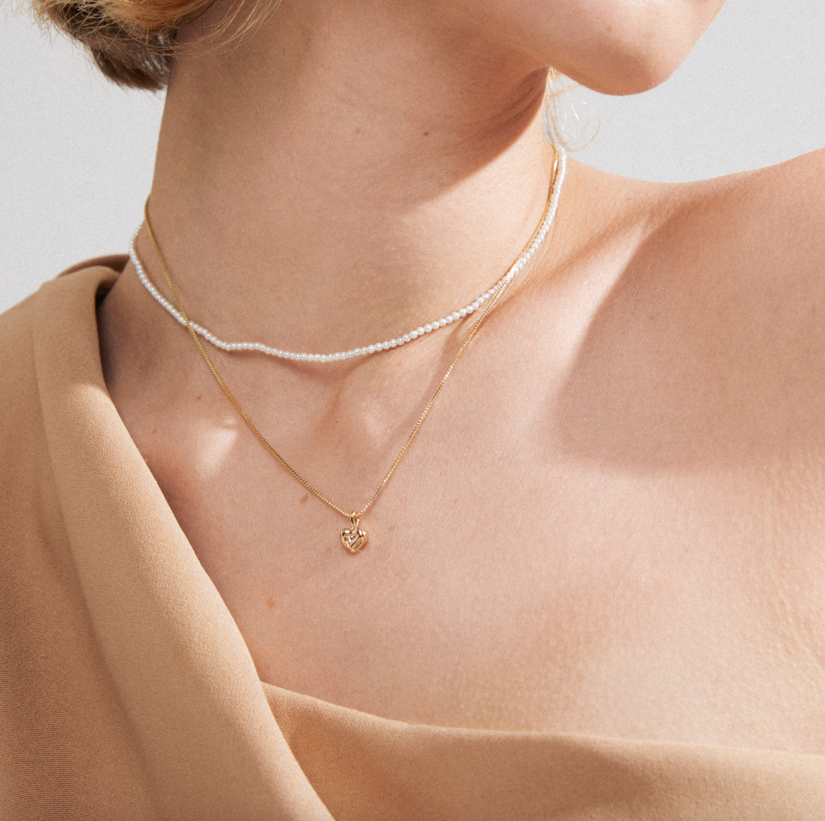 Ketting 2-in-1 set - Verguld