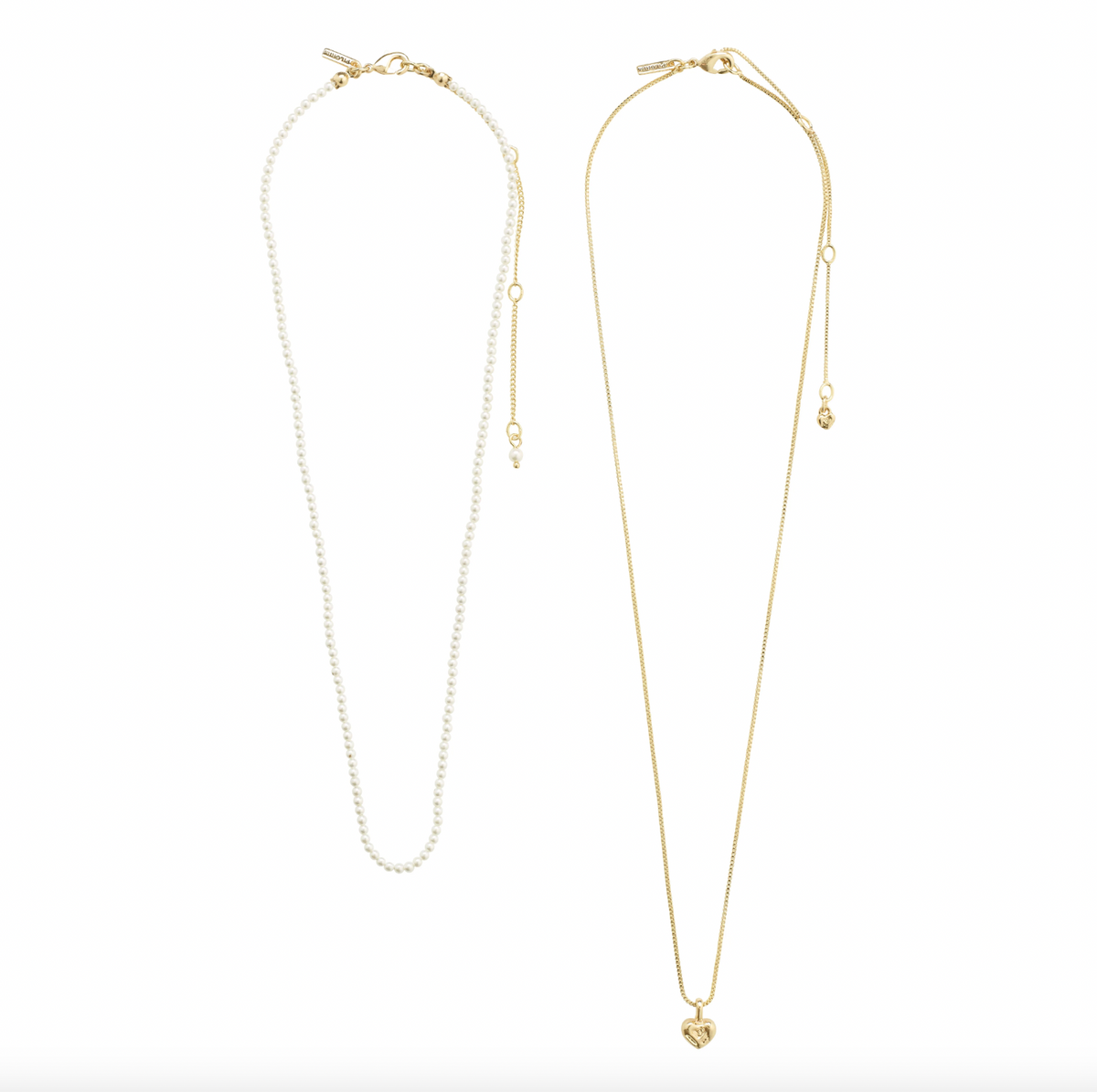 Ketting 2-in-1 set - Verguld