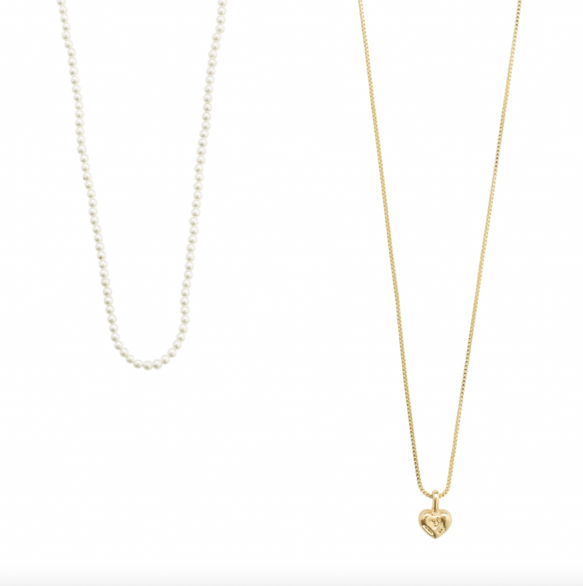 Ketting 2-in-1 set - Verguld