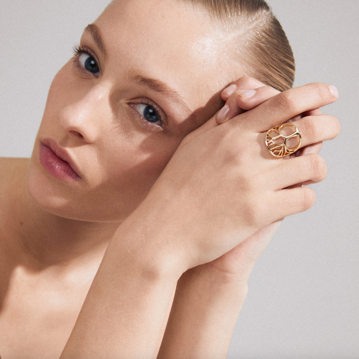 Ring ALIA verguld