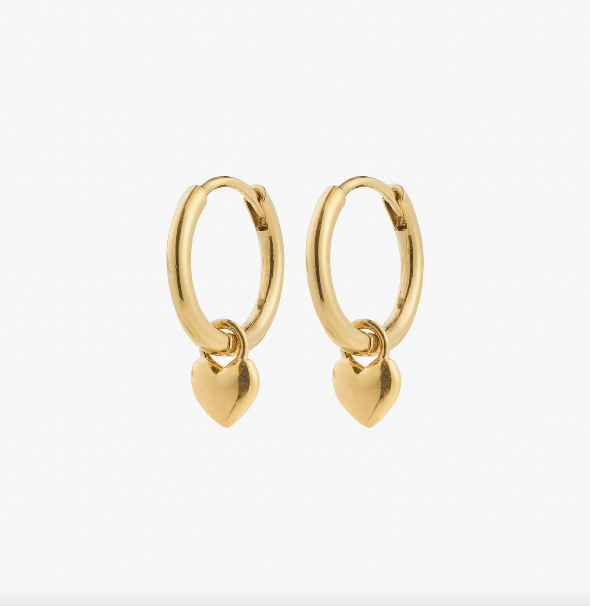 Oorbellen - hart hoops