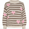Trui - Beige strepen