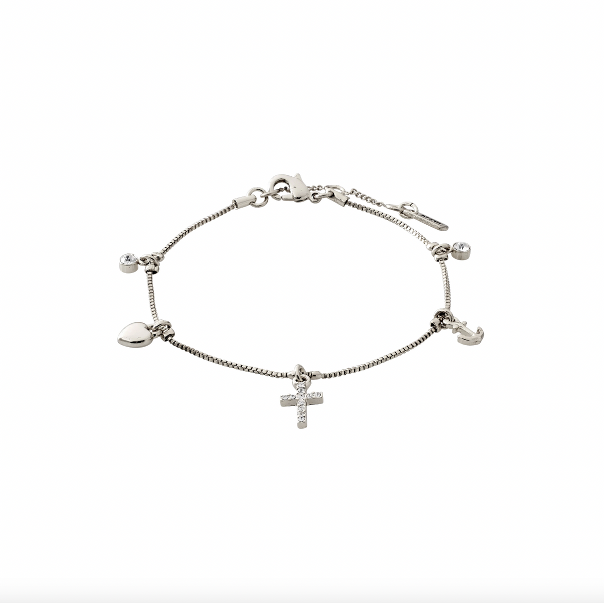 Armband verzilverd