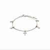 Armband verzilverd