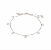Armband met hartjes - Zilver verguld
