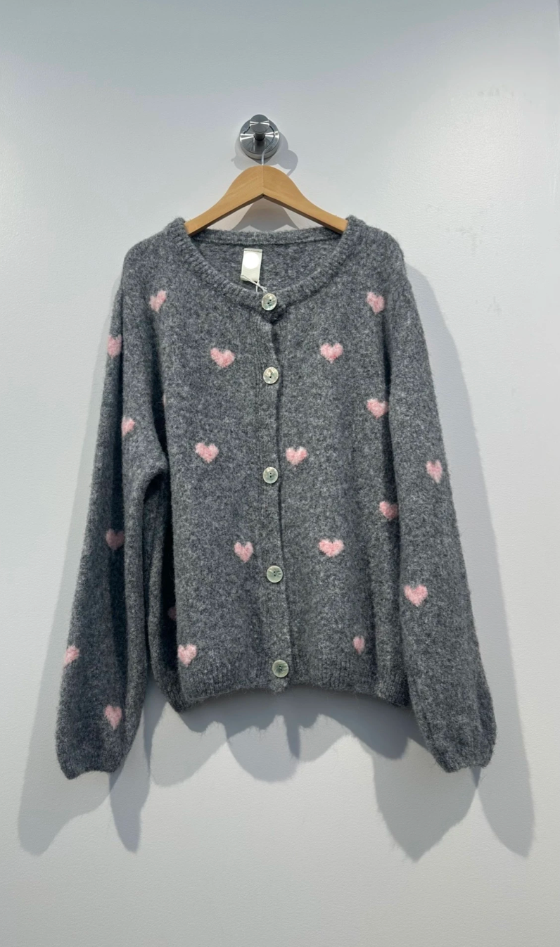 Cardigan Alpaga - Harten