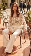 Blouse DOTS - beige