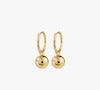 Oorbellen AIR hoop verguld