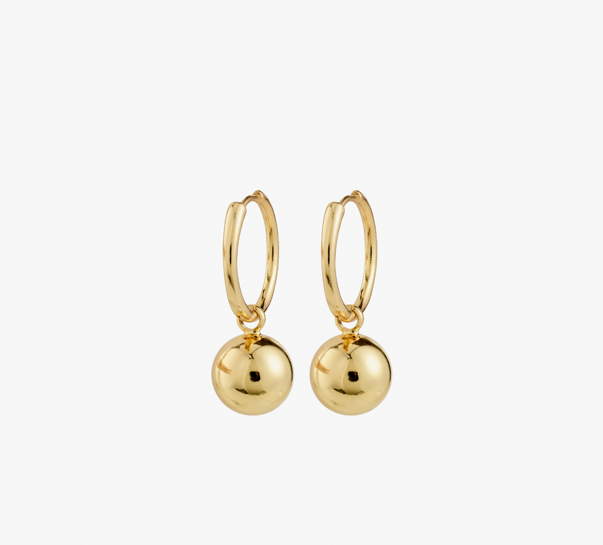 Oorbellen AIR hoop verguld