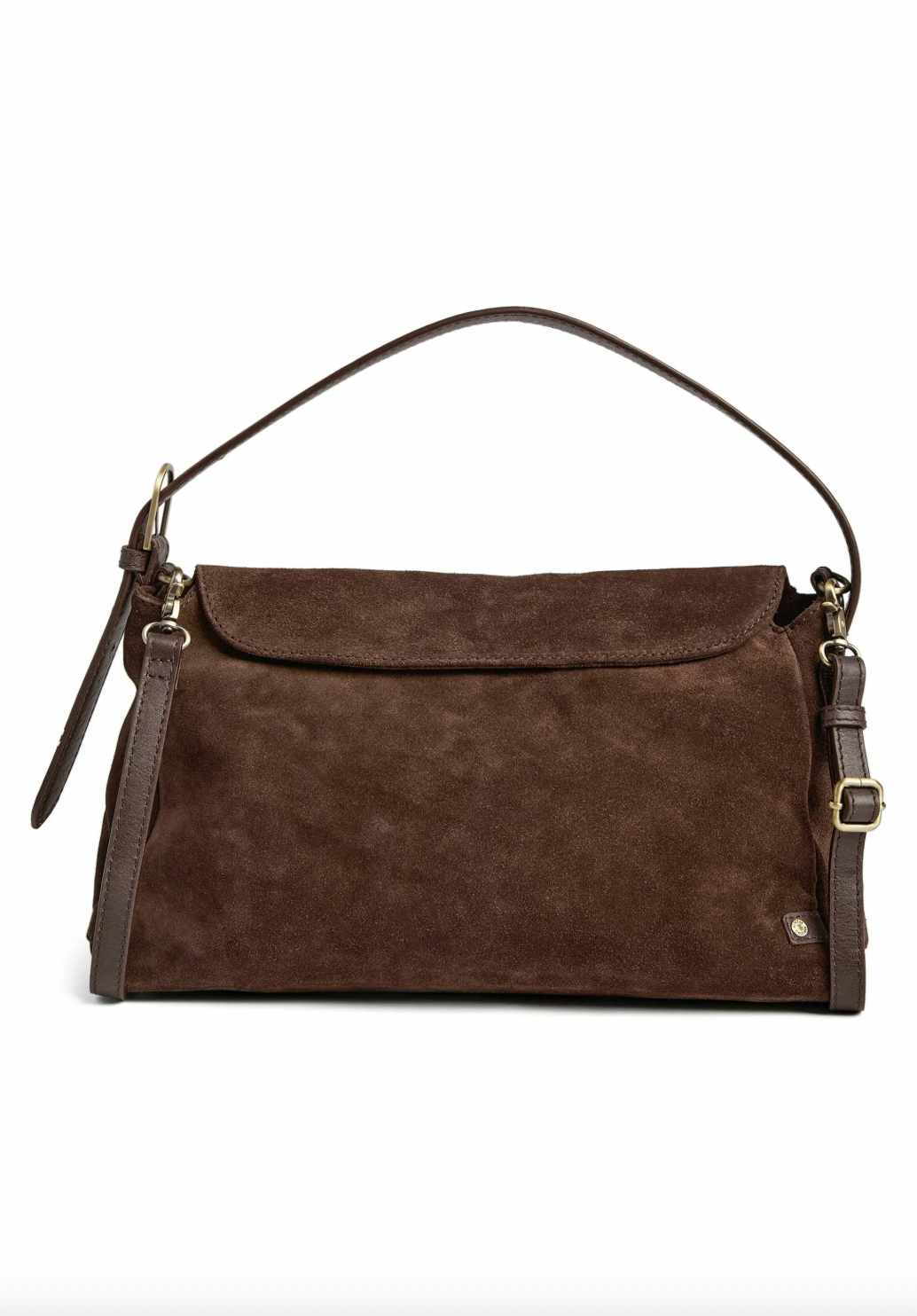 Handtas Suède choco