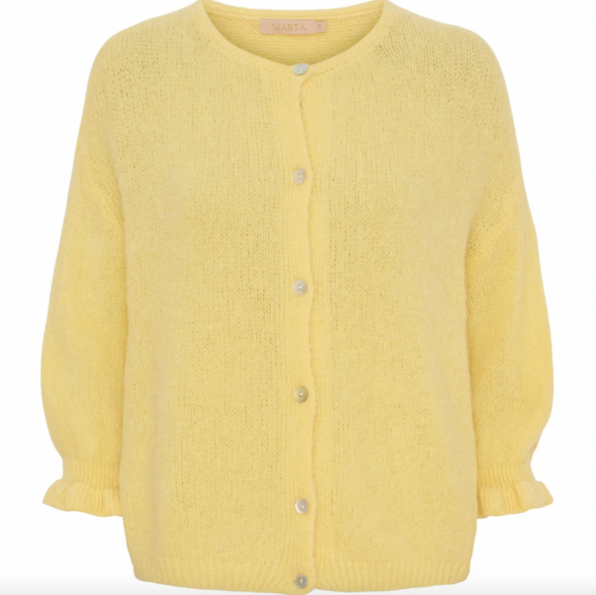 Cardigan Juliana - Geel