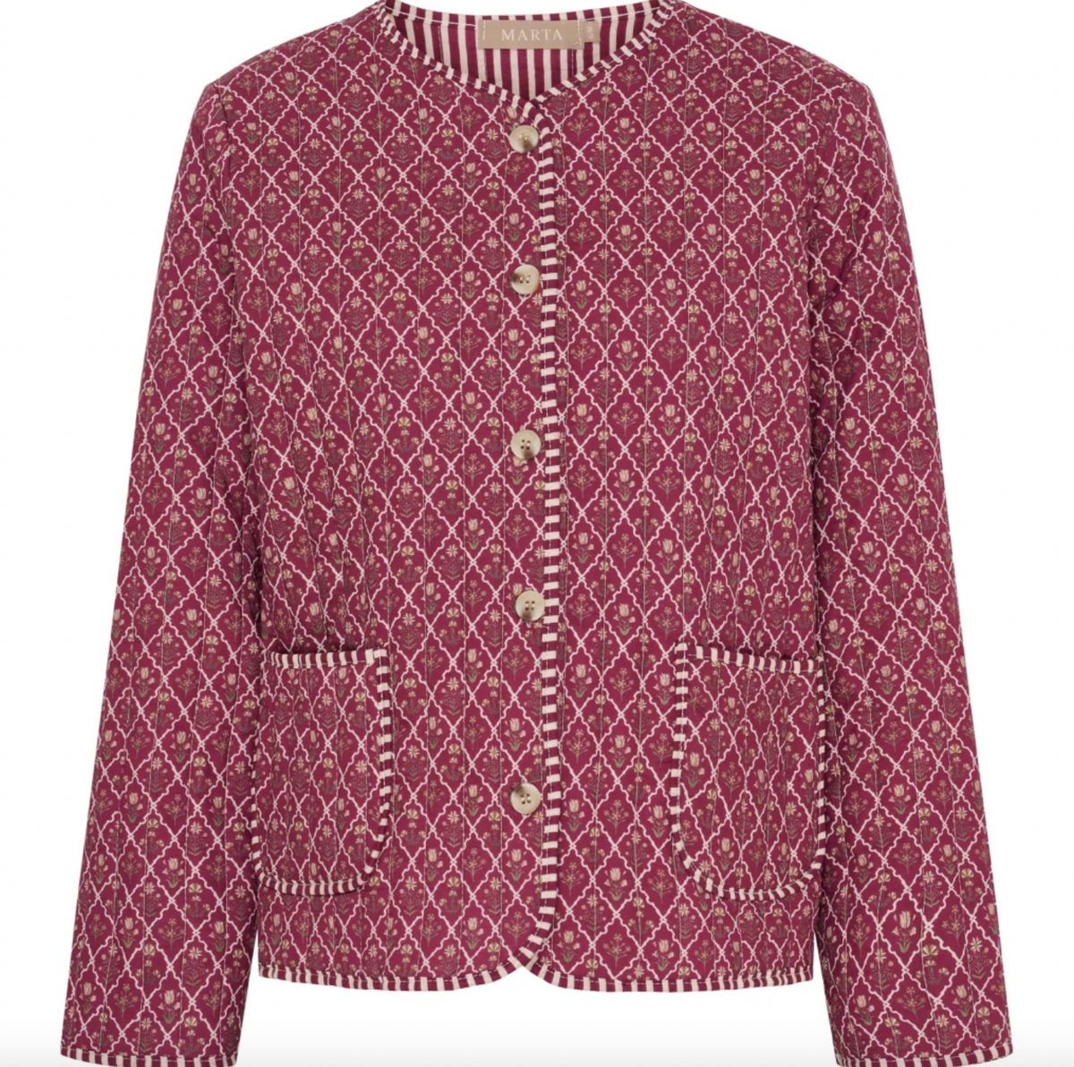 Jas Quilt - Bordeaux