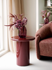 Vaas bordeaux - Mondgeblazen glas
