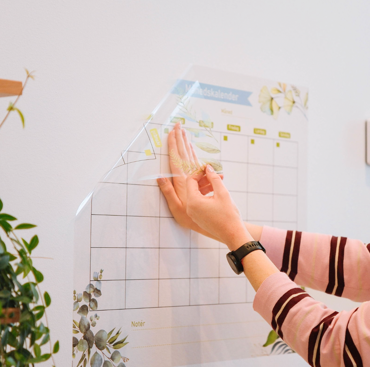 Statische maandkalender