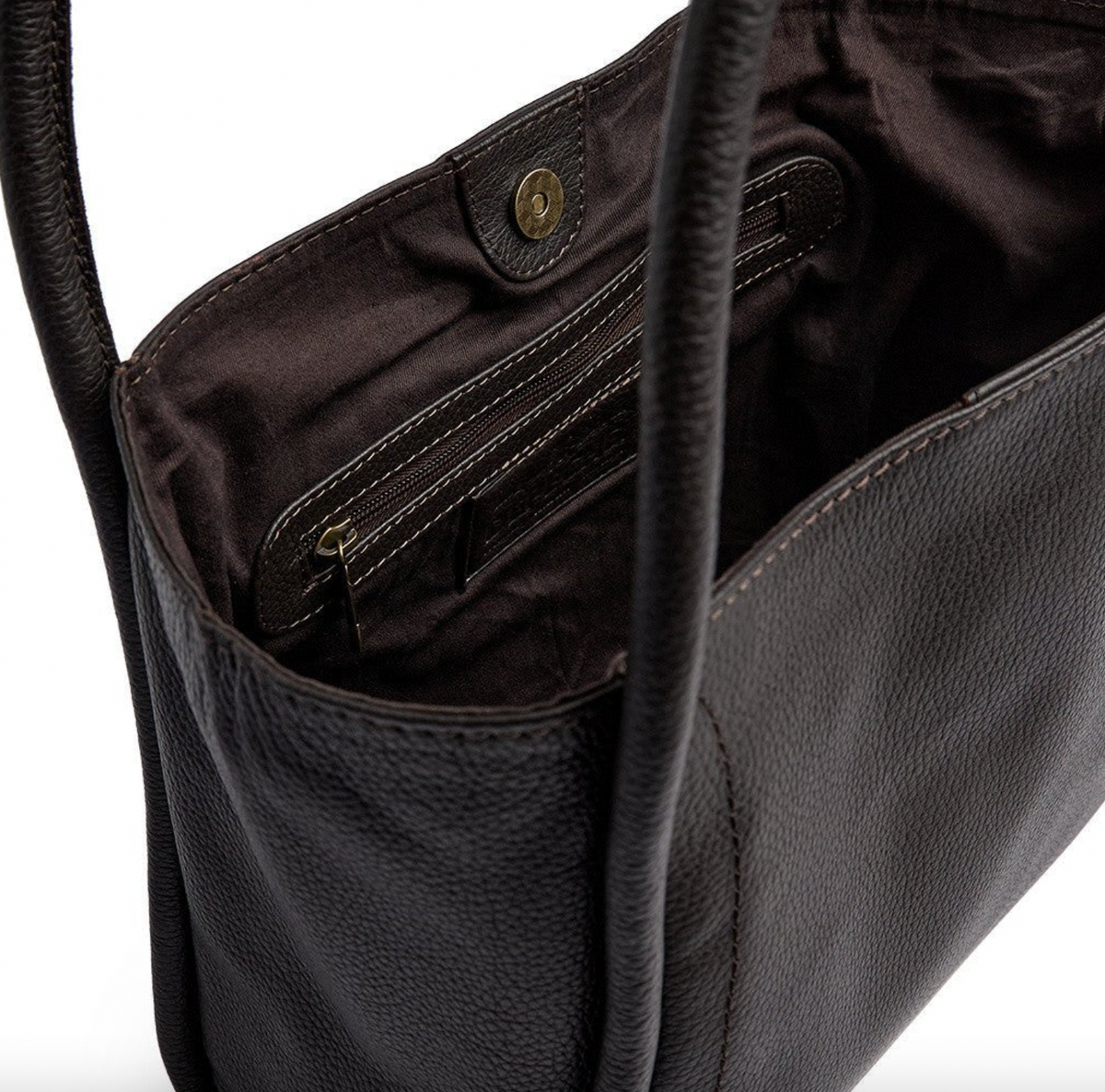 Schoudertas Dark brown