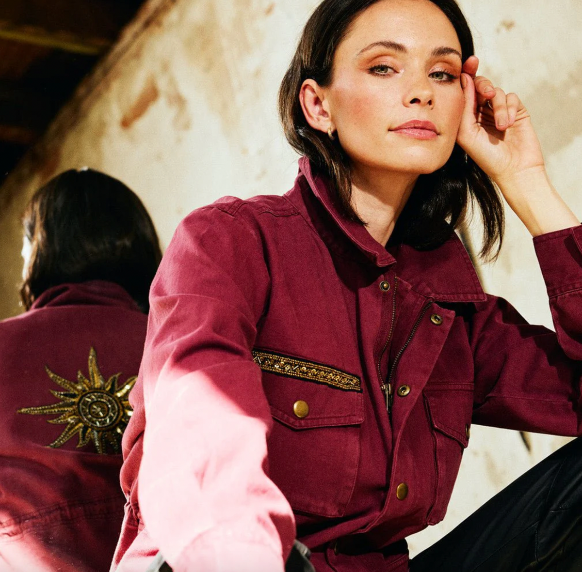Cargo jack - Burgundy