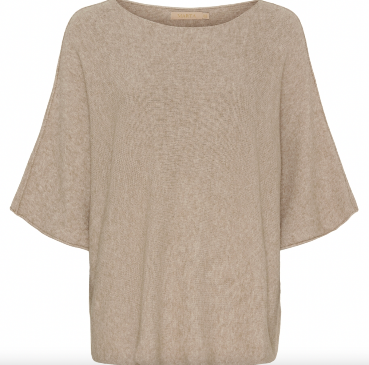 Blouse Sia medium beige – Oversized
