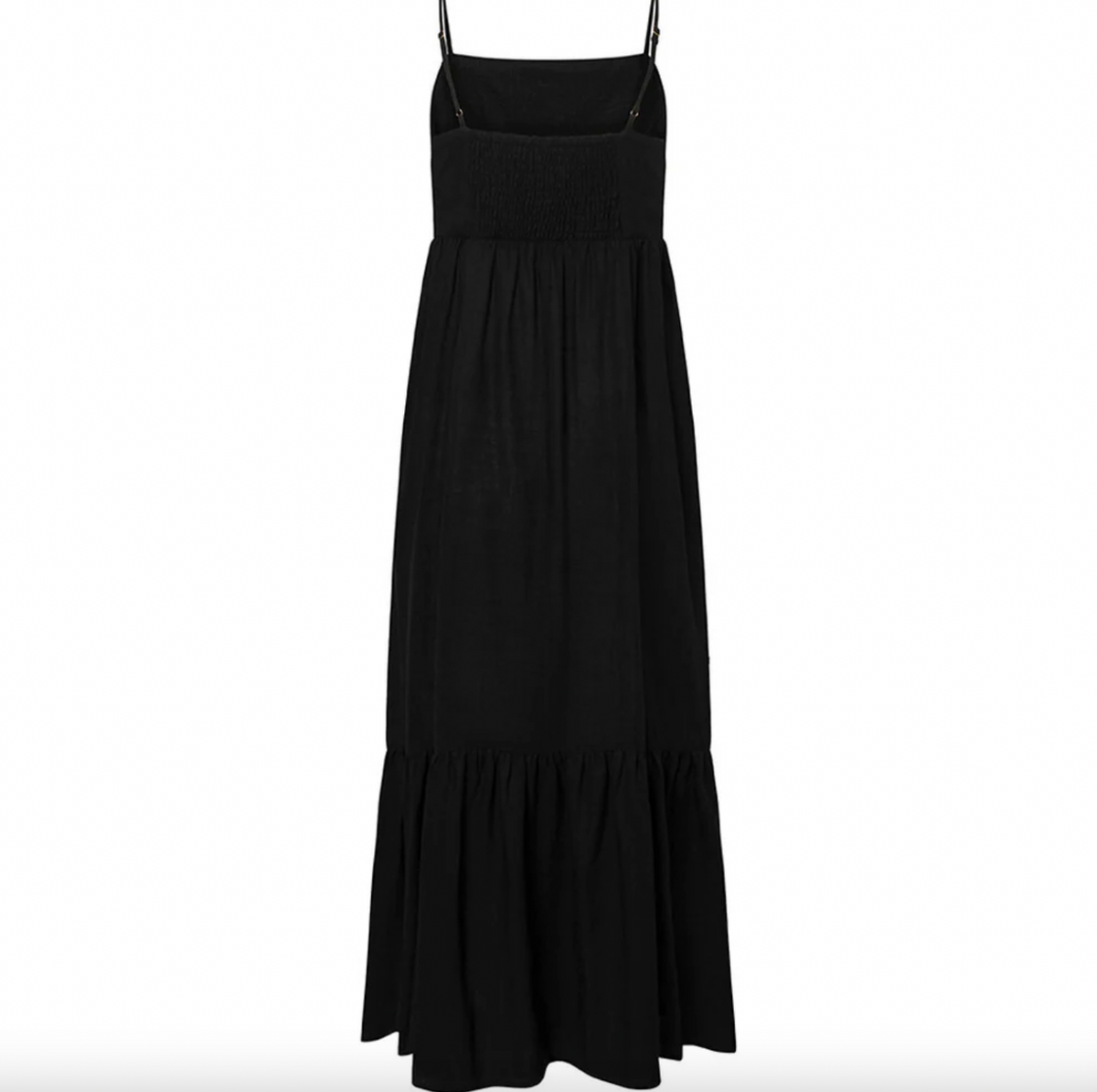 Jurk Tara depeche - Black