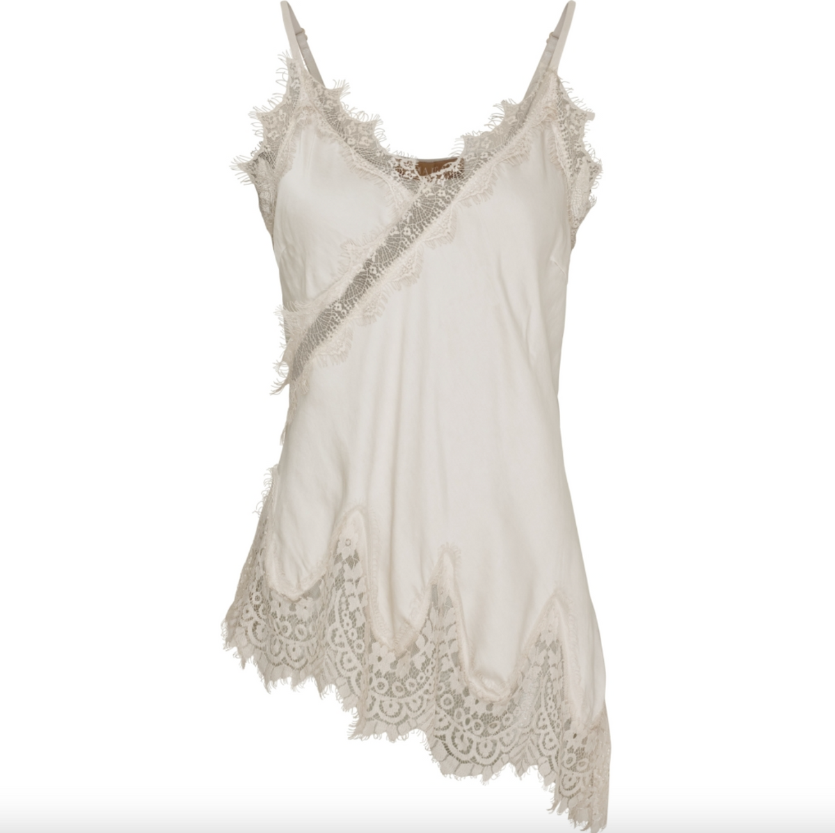 Asymmetrische top - Beige
